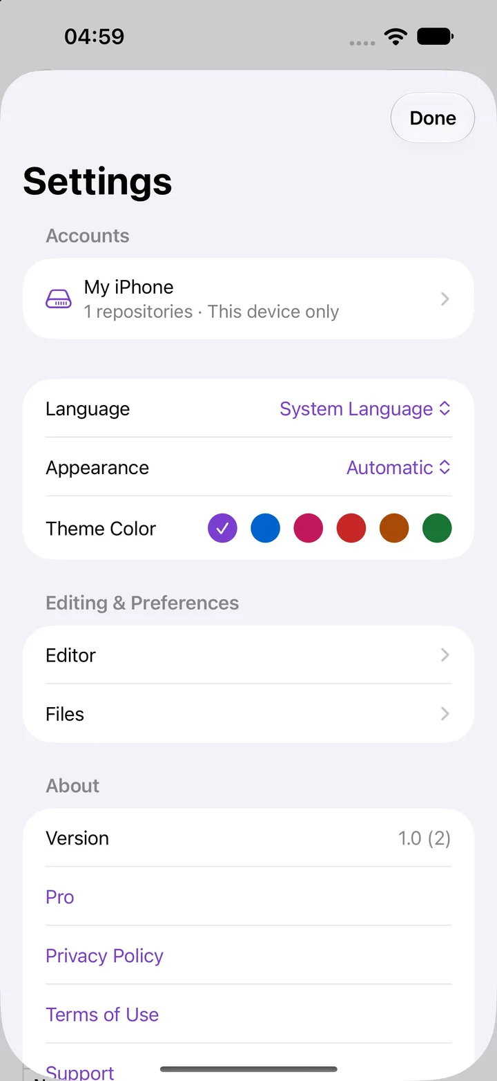 Mergio — On iPhone (4)